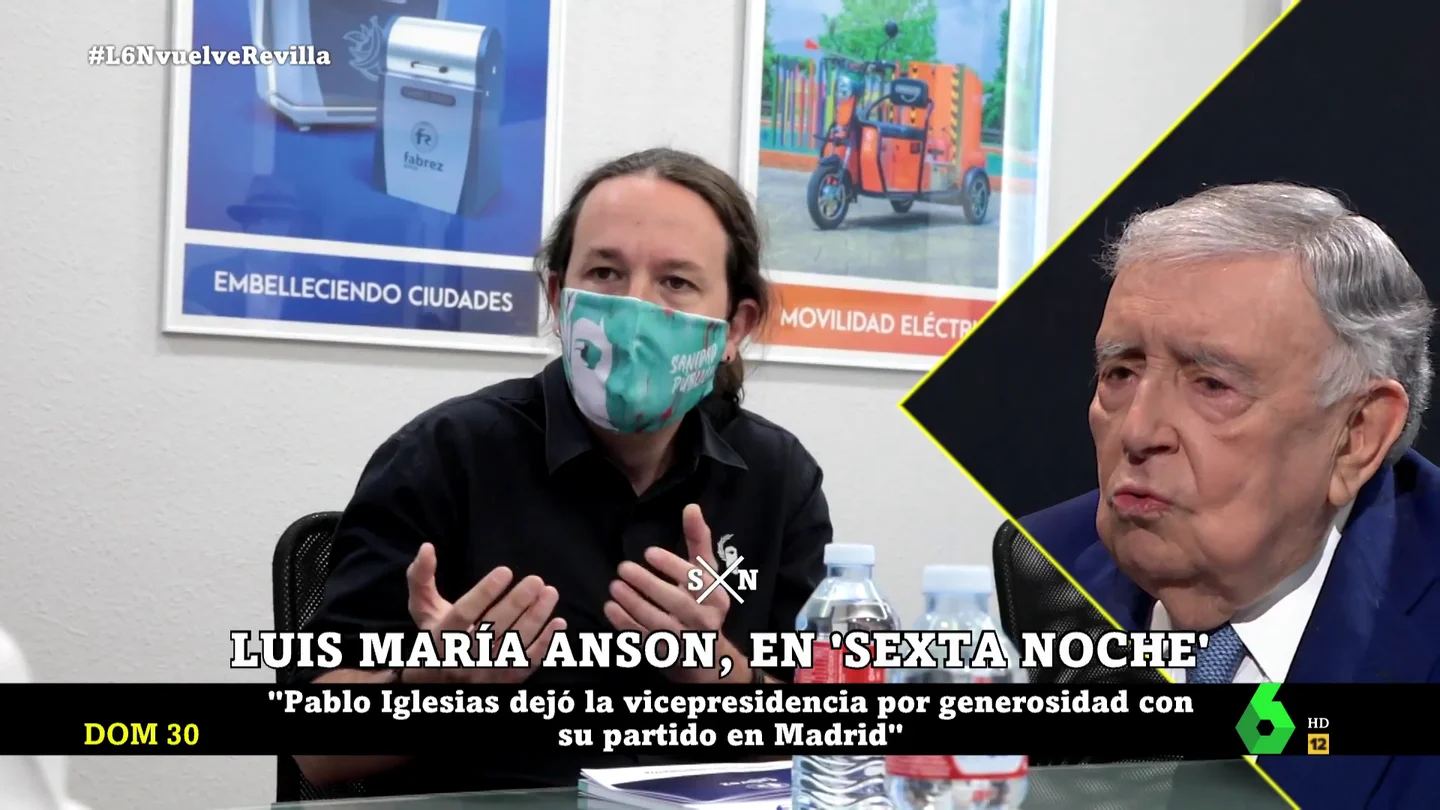 Luis María Anson en laSexta Noche Luis María Anson en laSexta Noche
