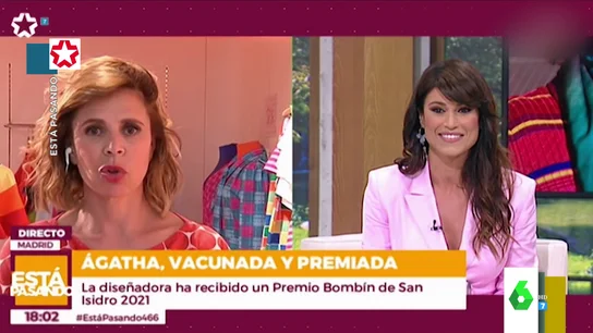 La surrealista entrevista a Ágatha Ruiz de la Prada llena de errores y zascas que demuestra que "tenía el día torcido" La surrealista entrevista a Ágatha Ruiz de la Prada llena de errores y zascas que demuestra que "tenía el día torcido"