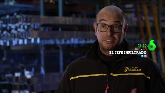 "No sé si firmarle el finiquito": la experiencia del jefe infiltrado de Sagar con sus trabajadores "No sé si firmarle el finiquito": la experiencia del jefe infiltrado de Sagar con sus trabajadores