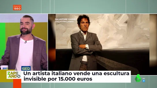 Una artista italiano logra vender una escultura invisible por 15.000 euros artista