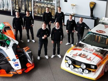 Equipo de Audi para el Dakar 2022