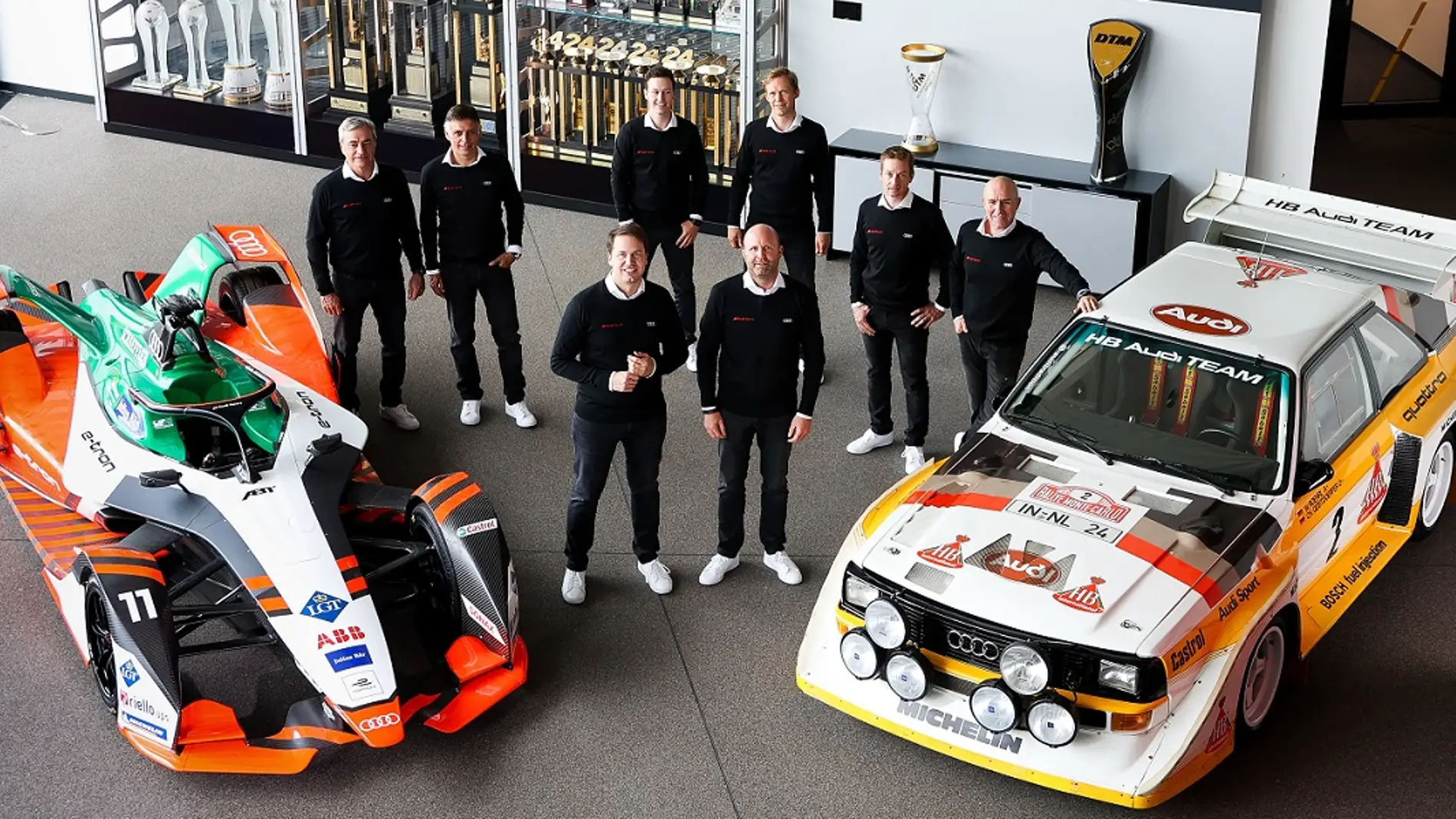 Equipo de Audi para el Dakar 2022
