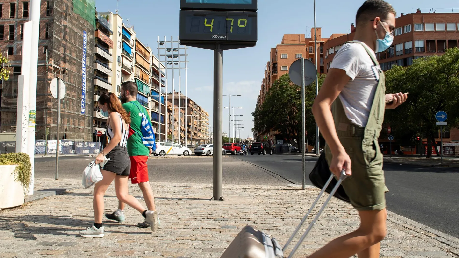 Altas temperaturas registradas en España