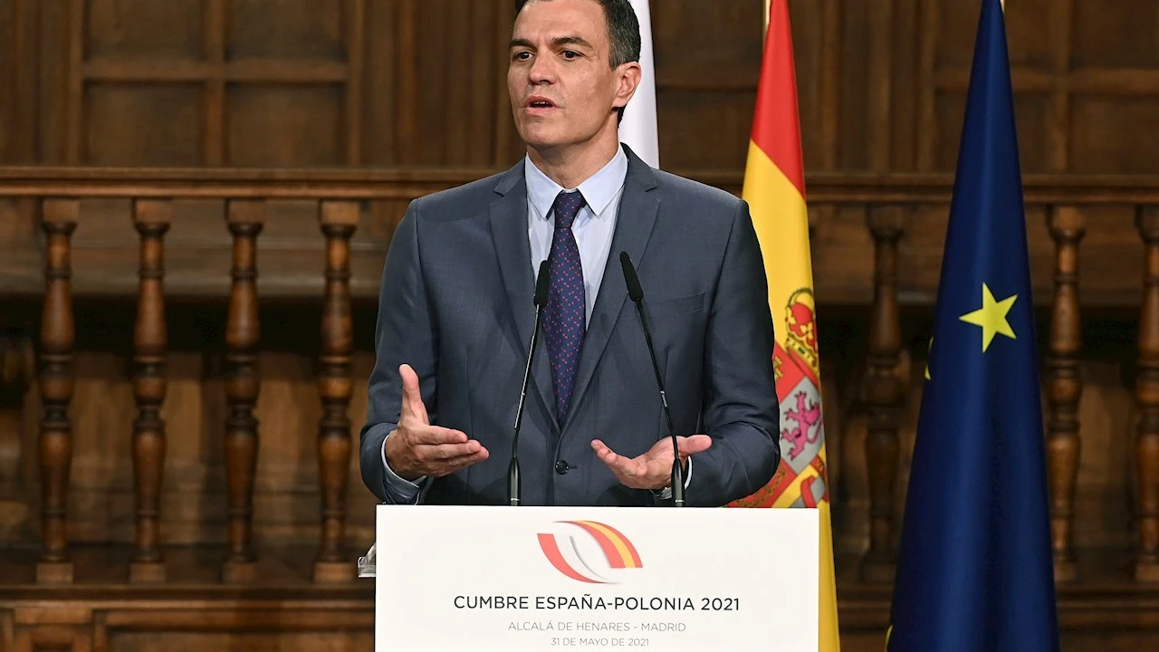 El presidente del Gobierno, Pedro Sánchez