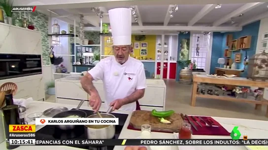 Karlos Arguiñano defiende a Fernando Simón: "Ha dado la cara en todo momento" Karlos Arguiñano defiende a Fernando Simón: "Ha dado la cara en todo momento"