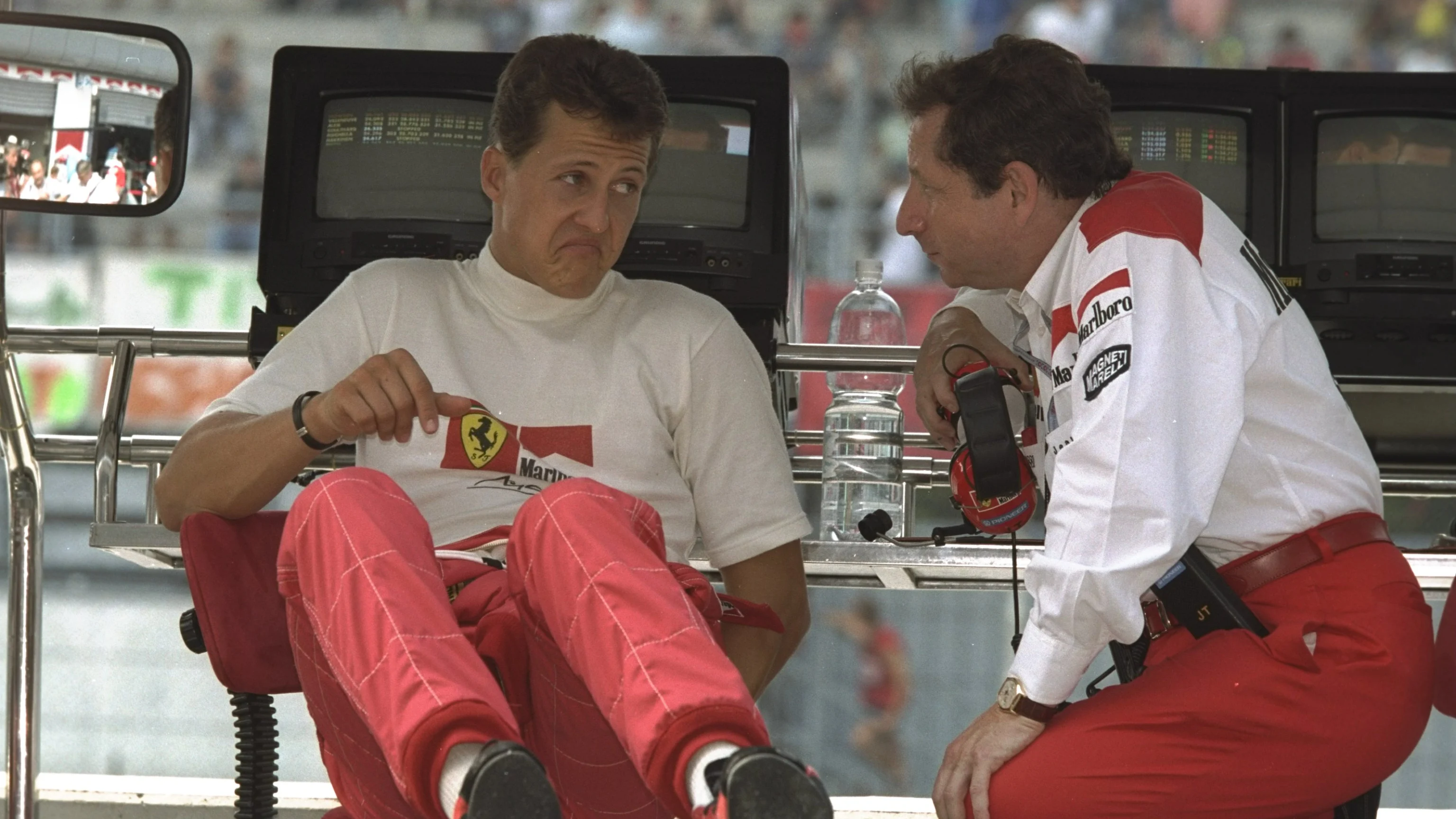 Michael Schumacher y Jean Todt