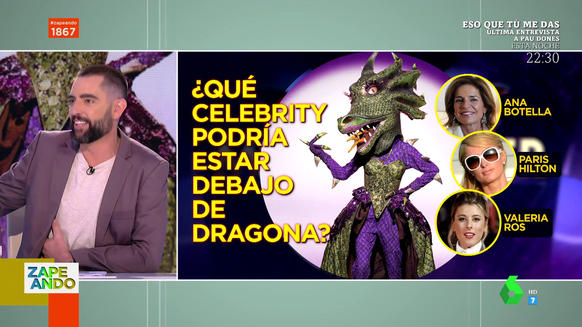 ¿Quién se oculta bajo la máscara de Dragona en Mask Singer? Estas son las apuestas de los zapeadores