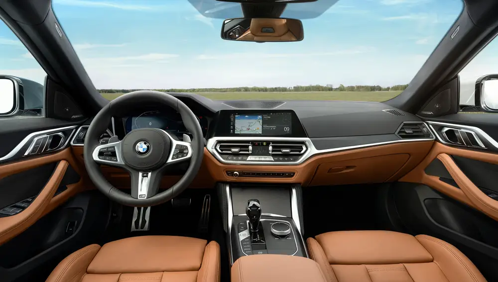 Interior del BMW 430i Gran Coupé