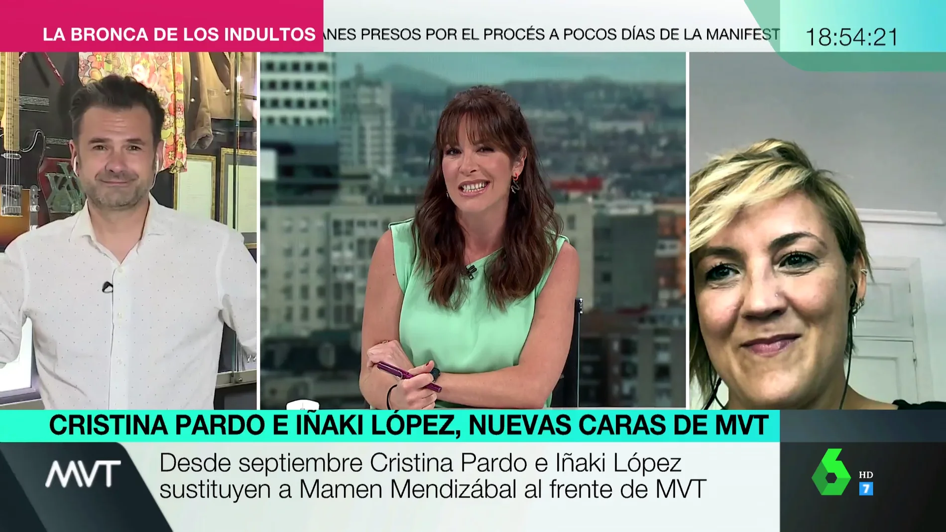 El mensaje de Mamen Mendizábal a Cristina Pardo e Iñaki López: "Dejo este programa en las mejores manos"