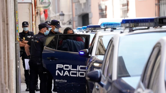 Diego El Cigala, en el momento de su detención Diego El Cigala, en el momento de su detención