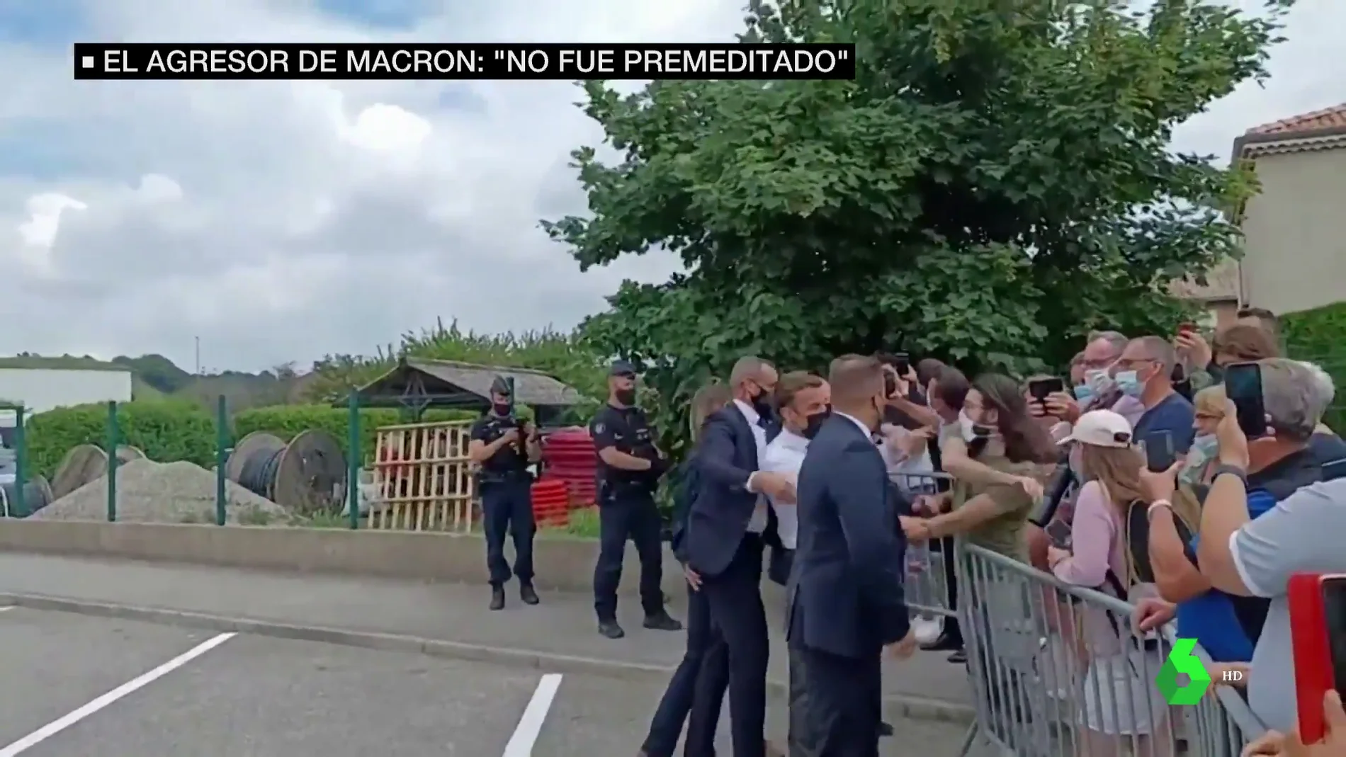 juicio agresion Macron