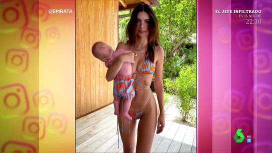 La imagen de Emily Ratajkowski con su bebé que levanta críticas en las redes La imagen de Emily Ratajkowski cogiendo a su bebé que levanta críticas en las redes