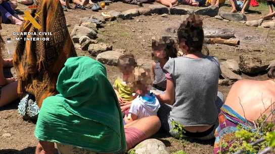 Niños presentes en el encuentro hippie de la 'Familia Arcoíris' Niños presentes en el encuentro hippie de la 'Familia Arcoíris'