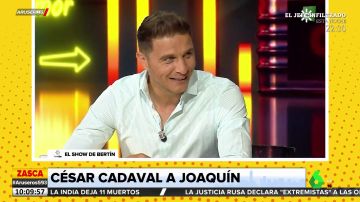 El vacile de César Cadaval (Los Morancos) a Joaquín Sánchez por el penalti que falló en la Copa del Rey