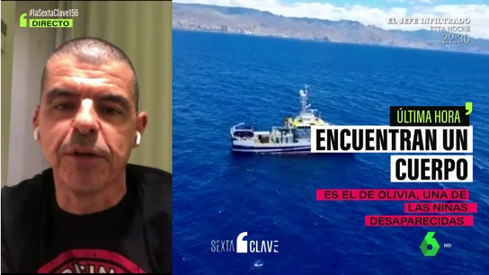 Manuel Marlasca: "No sabemos si la búsqueda se va a extender para encontrar a Tomás Gimeno o se le va a buscar en tierra firme" Manuel Marlasca: "No sabemos si la búsqueda se va a extender para encontrar a Tomás Gimeno o se le va a buscar en tierra firme"
