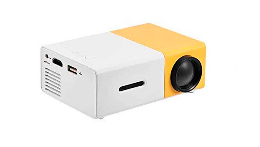Mini proyector portátil de interior y exterior
