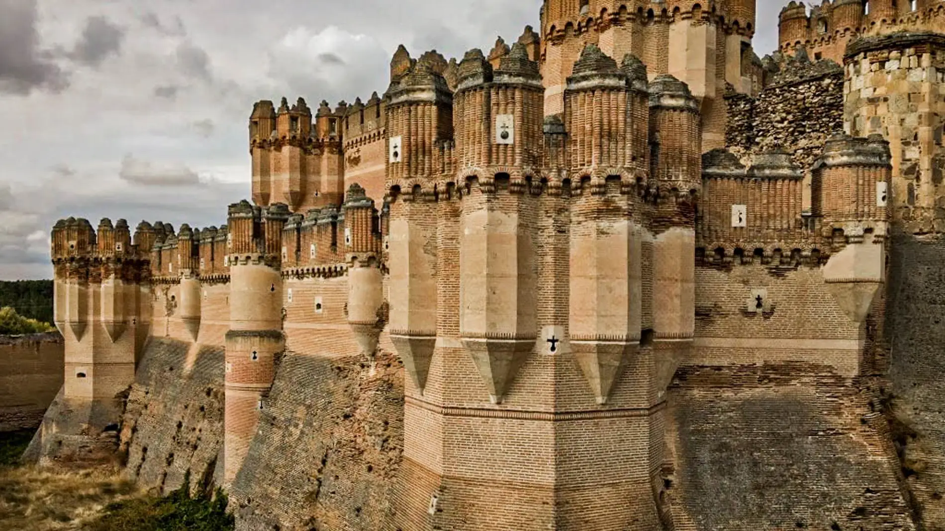 Castillo de Coca. Segovia