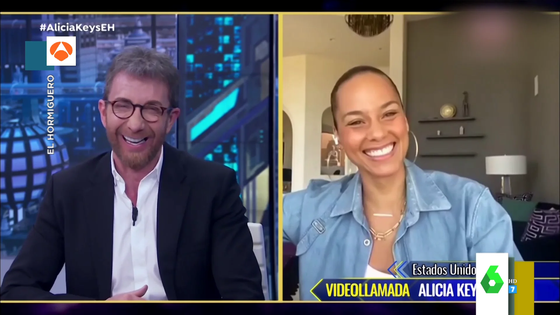 Alicia Keys en El Hormiguero