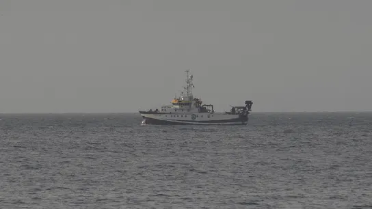 El buque oceanográfico Ángeles Alvariño El buque oceanográfico Ángeles Alvariño