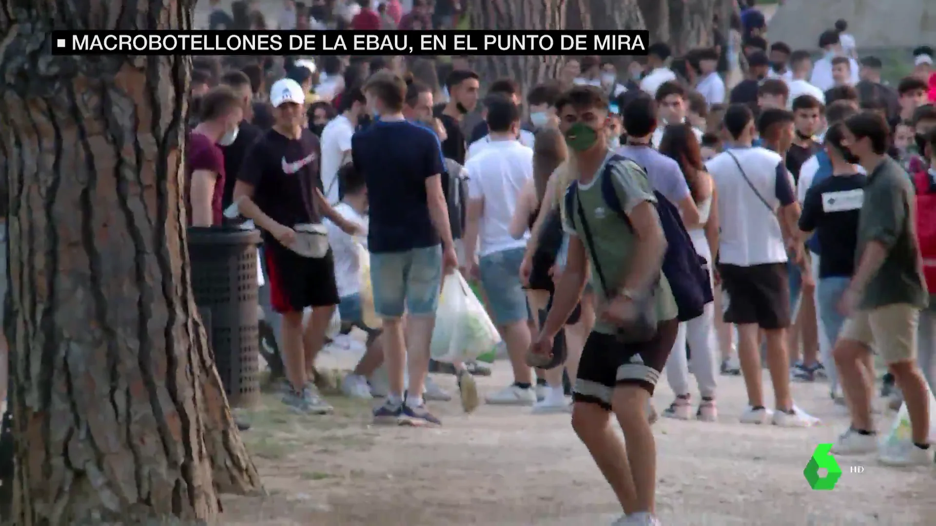 botellón examen