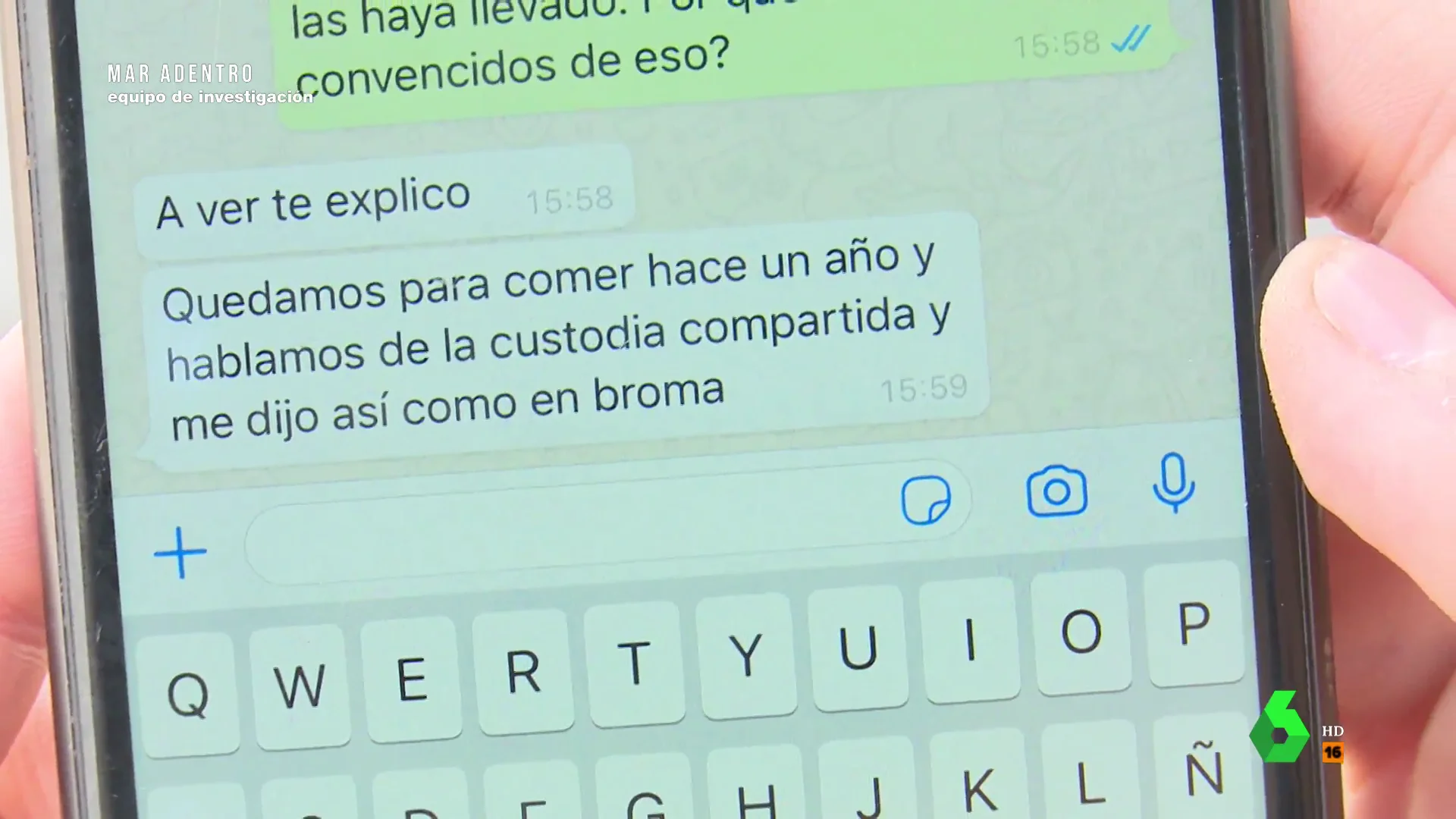 Los mensajes de Tomás Gimeno a sus amigos más íntimos antes de desaparecer: "No nos vamos a volver a ver, pero voy a estar bien"