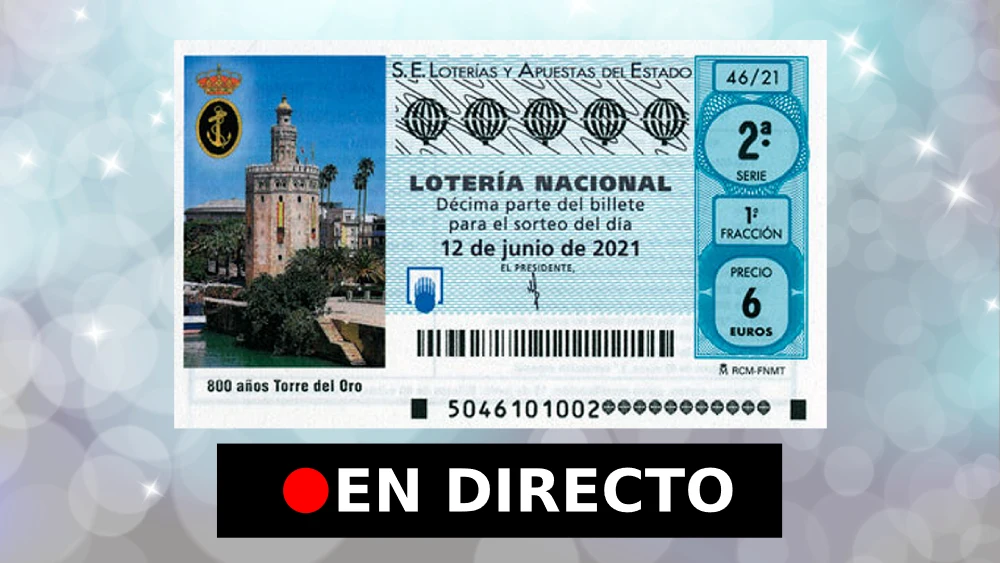 Lotería Nacional, hoy | Comprobar sorteo del sábado 12 de junio, en directo