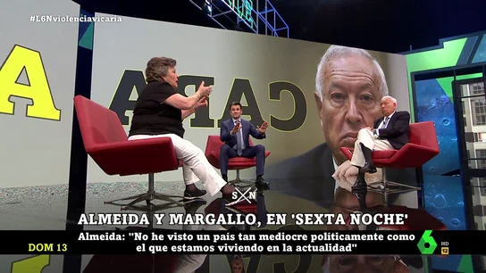 Cristina Almeida, García Margallo e Iñaki López Cristina Almeida, García Margallo e Iñaki López