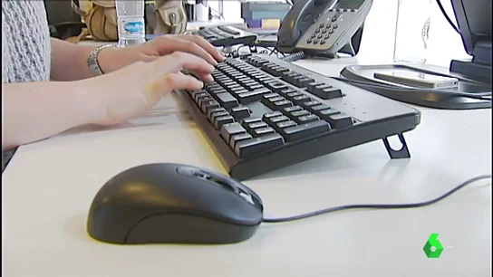 Imagen de archivo de un ordenador Imagen de archivo de un ordenador