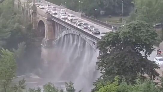 Enormes tormentas sacuden varios puntos de la Península