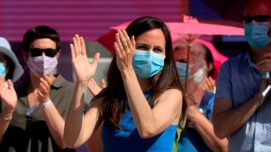 La ministra de Derecho Sociales y nueva secretaria general de Podemos, Ione Belarra La ministra de Derecho Sociales y nueva secretaria general de Podemos, Ione Belarra