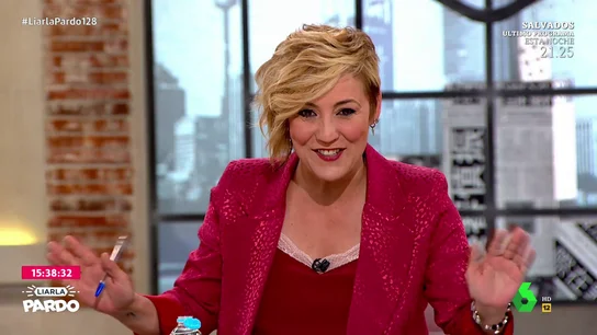 Cristina Pardo confirma que dejará Liarla Pardo para presentar Más Vale Tarde: "En septiembre... igual viene mi padre" Cristina Pardo confirma que dejará Liarla Pardo para presentar Más Vale Tarde: "En septiembre... igual viene mi padre"