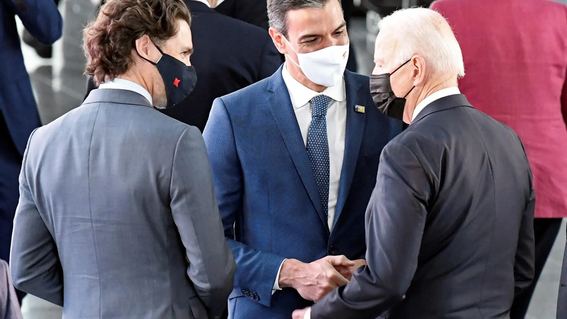 Encuentro entre Pedro Sánchez y Joe Biden en la cumbre de la OTAN