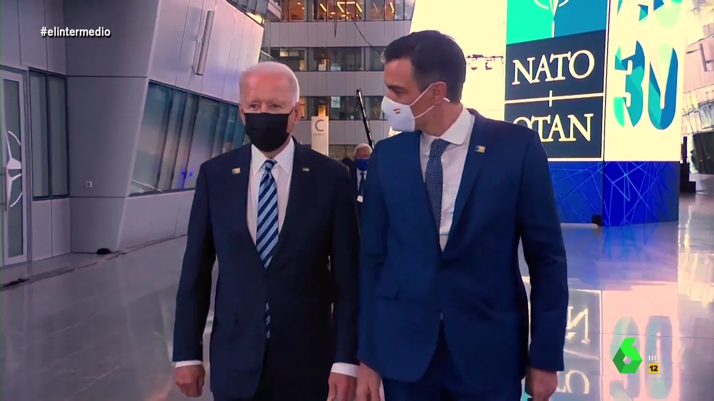 La reacción de Wyoming a la rápida charla de Sánchez y el presidente de EEUU La reacción de Wyoming a la rápida charla de Sánchez y el presidente de EEUU