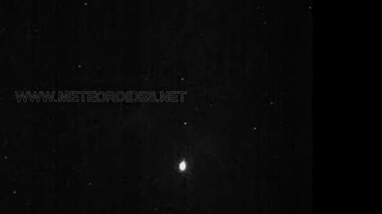 Detectan bola de fuego entre España y Argelia a 145.000 km/hora Detectan bola de fuego entre España y Argelia a 145.000 km/hora