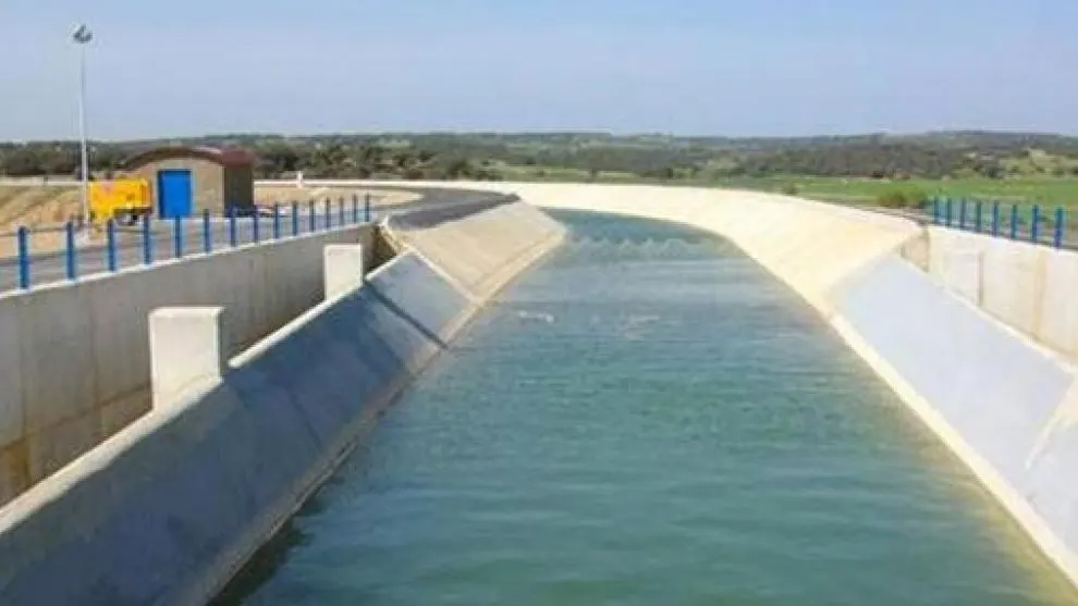 Canal de agua en el que ocurrió el suceso