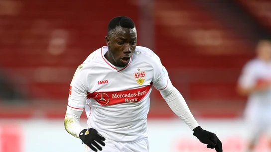 Silas Katompa Mvumpa, delantero del Stuttgart Silas Katompa Mvumpa, delantero del Stuttgart
