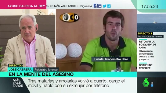 José Cabrera, psiquiatra forense Nacho Cabrera