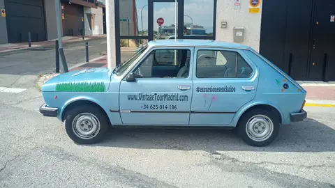 Éste es el 127 que hará la ruta hacia el Stelvio. Este Seat 127, que vestirá los colores de Martini, saldrá el próximo 16 de julio hasta el mítico Puerto del Stelvio.