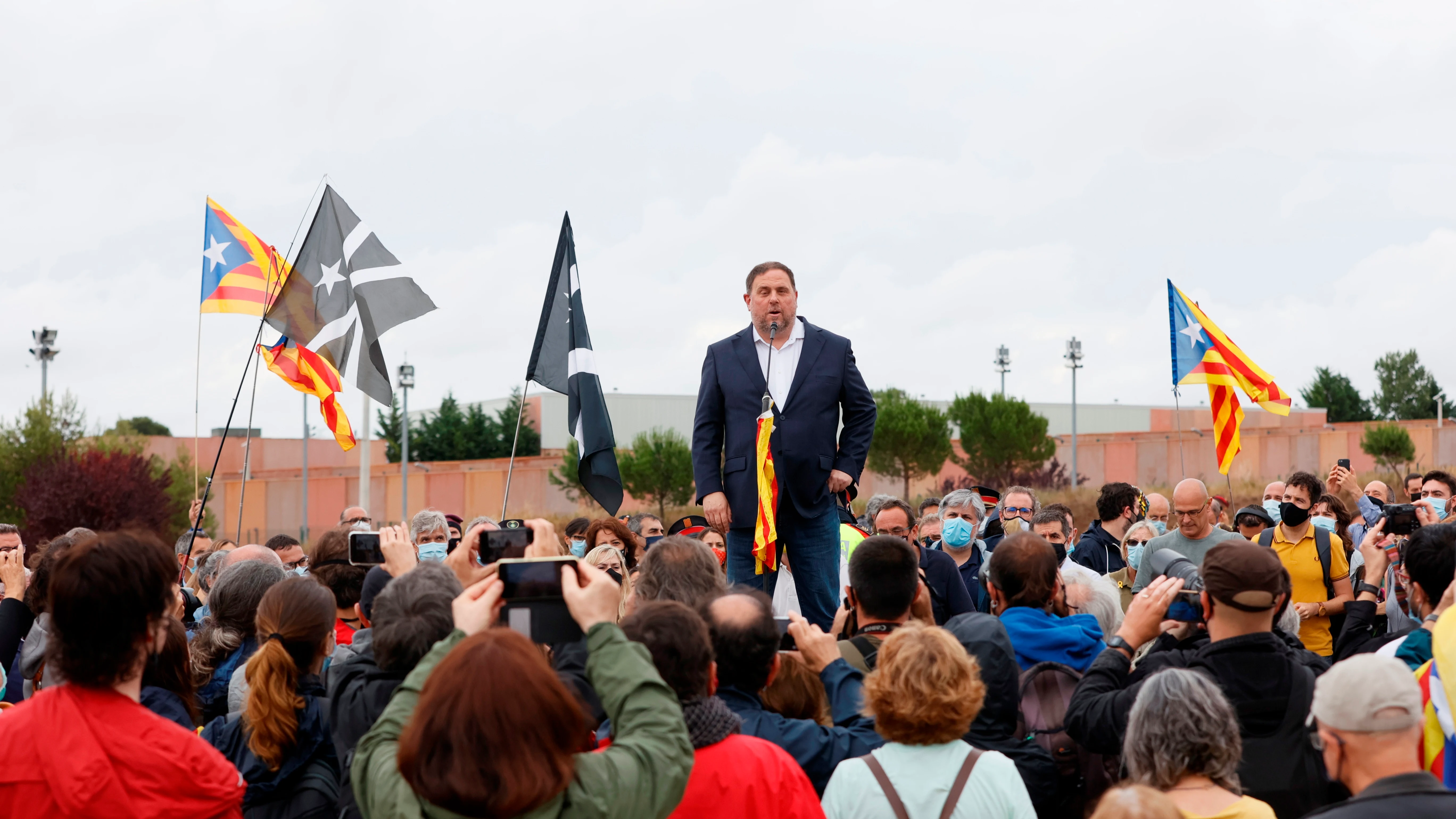 El presidente de ERC, Oriol Junqueras