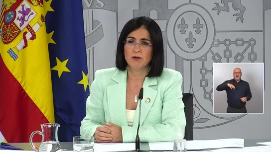 Carolina Darias explica los nuevos criterios sobre el uso de mascarilla Carolina Darias explica los nuevos criterios sobre el uso de mascarilla