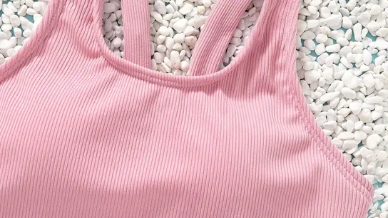 Imagen de uno de los bikinis para niñas con relleno Imagen de uno de los bikinis para niñas con relleno