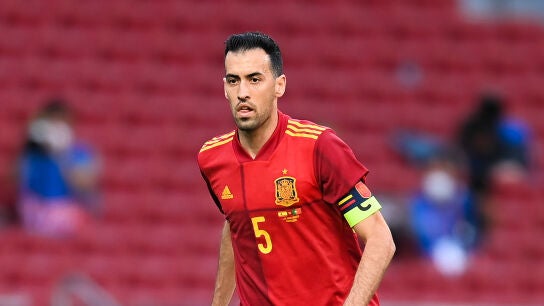 Sergio Busquets, capit&aacute;n de la selecci&oacute;n espa&ntilde;ola de f&uacute;tbol