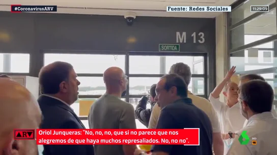 Salida de los presos de la cárcel ARV