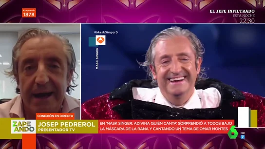 La divertida entrevista a Josep Pedrerol tras desvelar que es Rana en Mask Singer: "La Spice me quitó protagonismo" La divertida entrevista a Josep Pedrerol tras desvelar que es Rana en Mask Singer: "La Spice me quitó protagonismo"