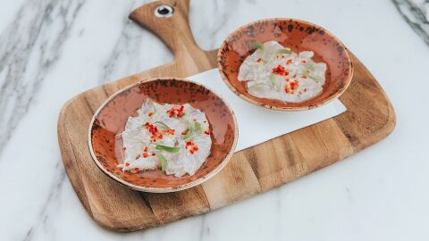 Ceviche. Plato típico peruano