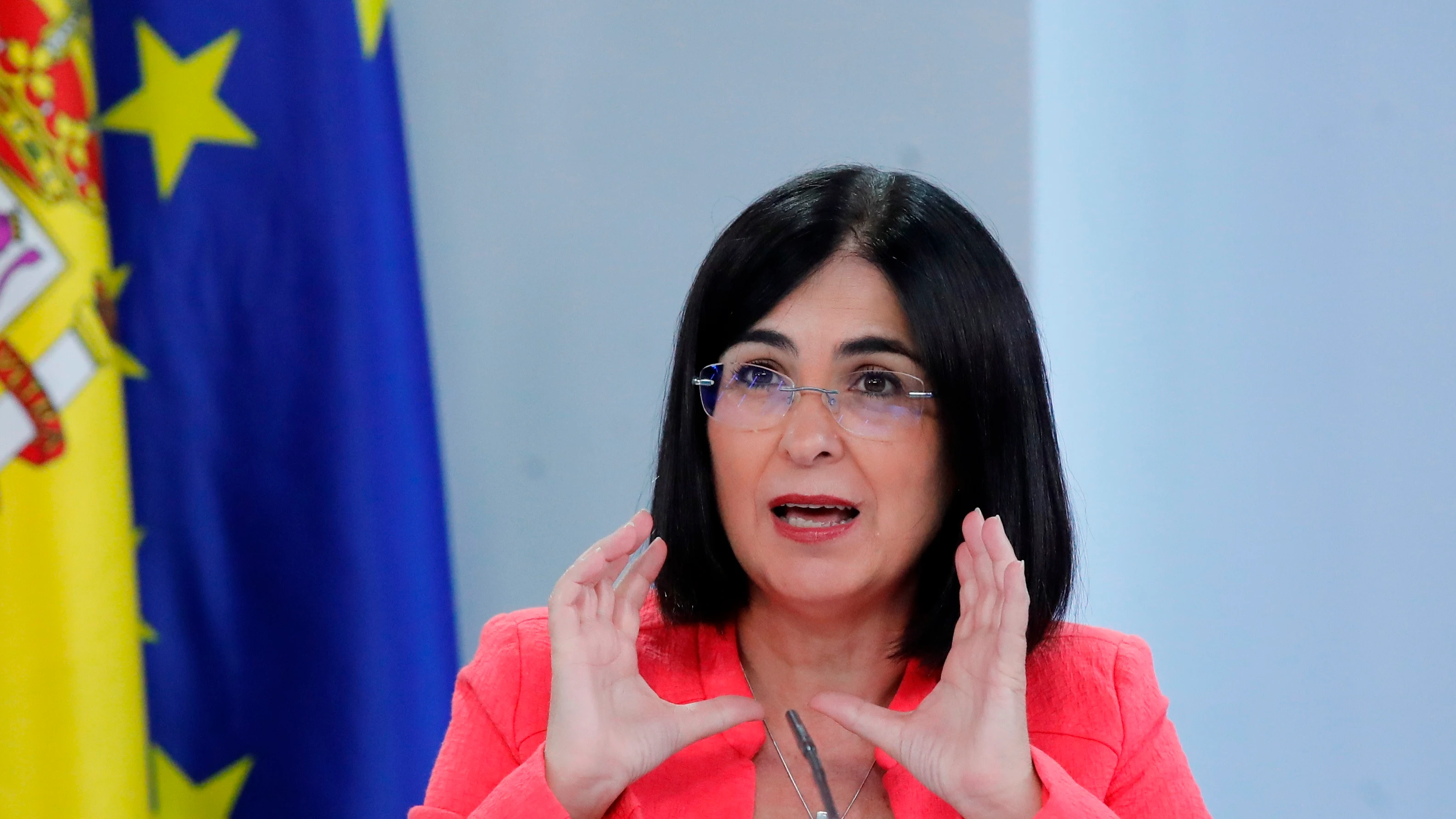 Carolina Darias anuncia que vuelve el público a todos los estadios a partir de la próxima temporada Carolina Darias anuncia que vuelve el público a todos los estadios a partir de la próxima temporada