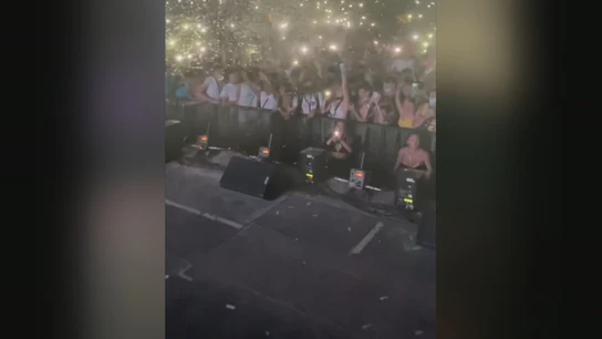 Imágenes del concierto de reggaeton en Mallorca Imágenes del concierto de reggaeton en Mallorca
