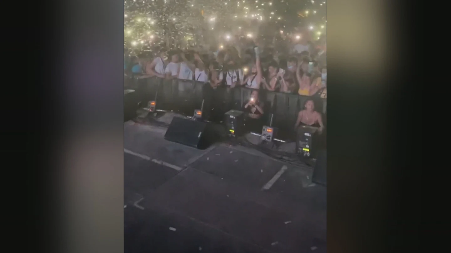 Imágenes del concierto de reggaeton en Mallorca Imágenes del concierto de reggaeton en Mallorca
