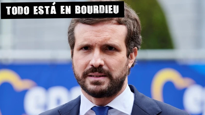 El líder del PP, Pablo Casado