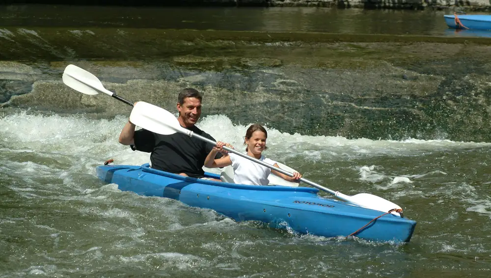 Descenso en kayak por el río Lesse